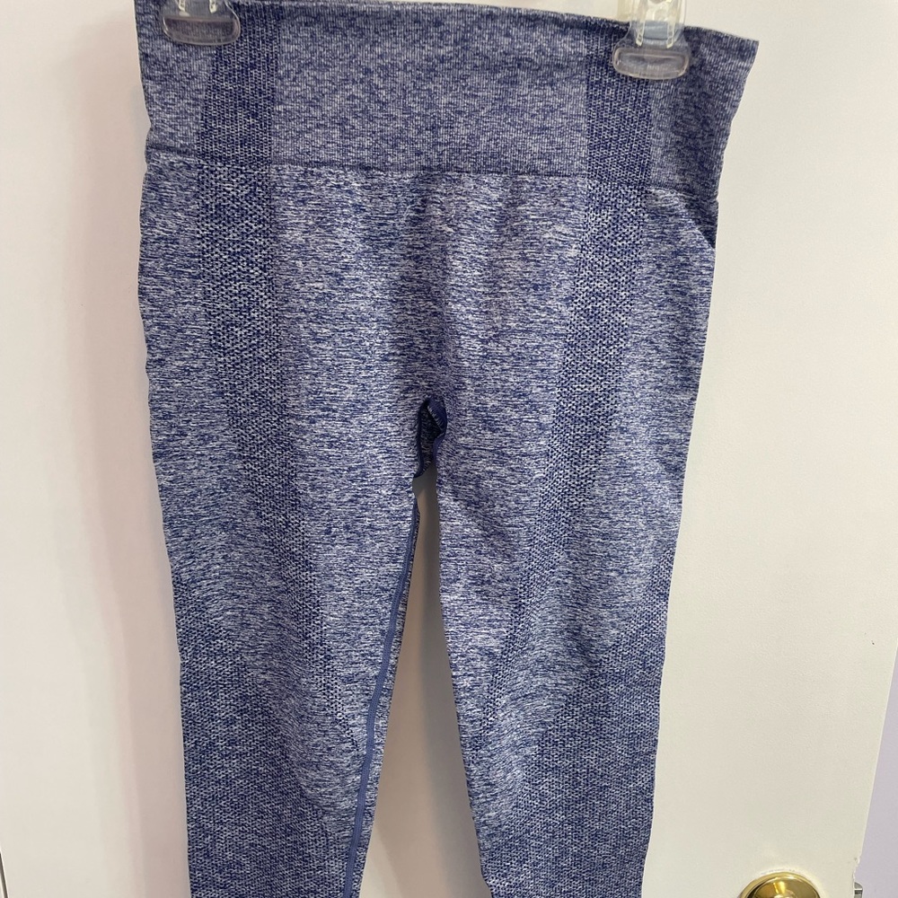 Blue leggings